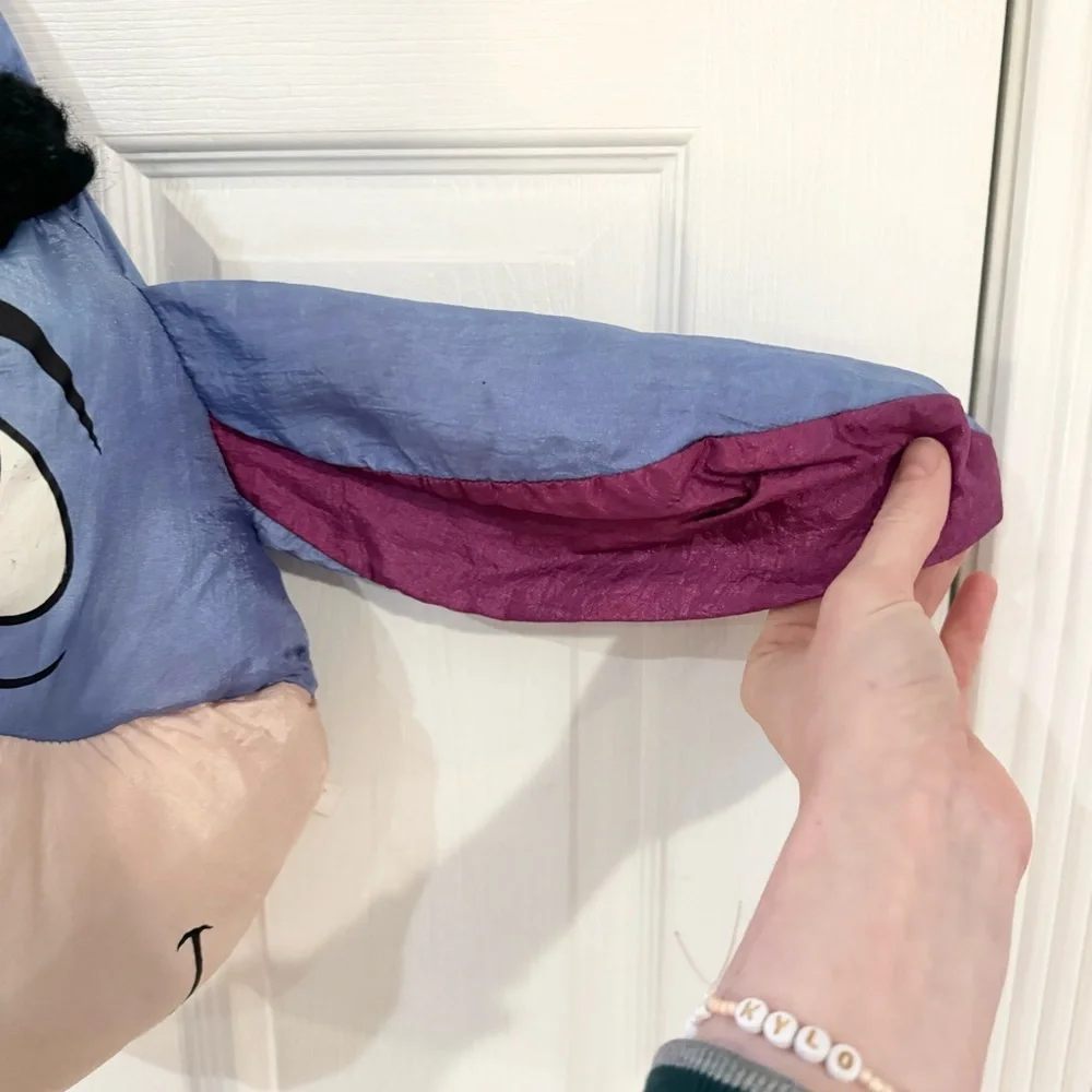 Vintage Y2K 90’s Disney Winnie the POOH Eeyore shaped face pillow